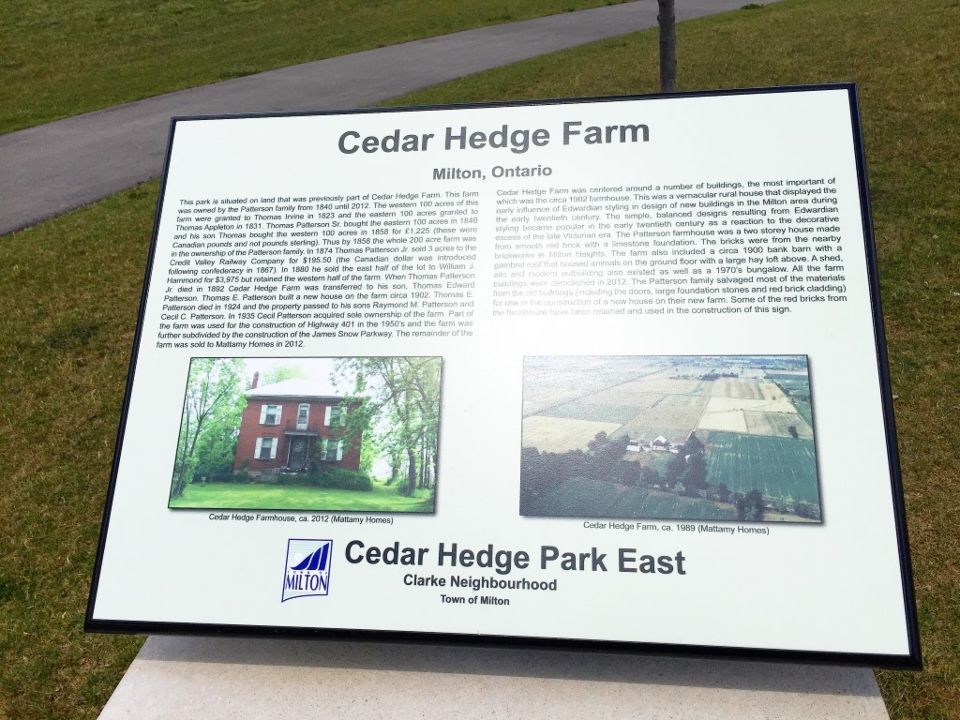 Cedar Hedge Park