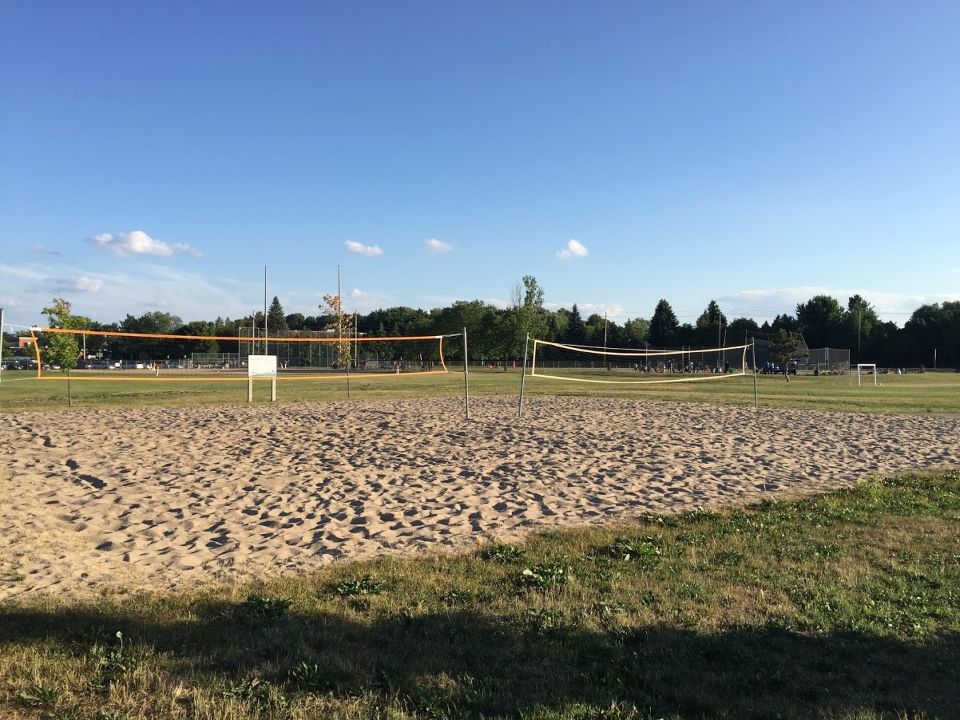 Beach Volleyball Court at Brian Best Park