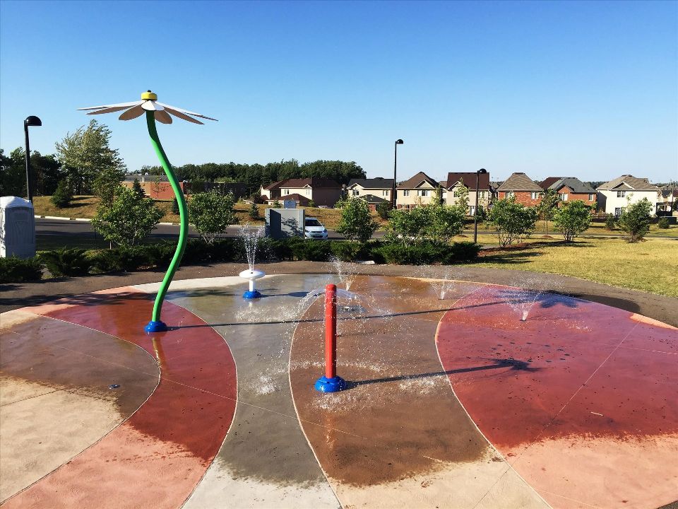 Splash Pad at Sunny Mount Park