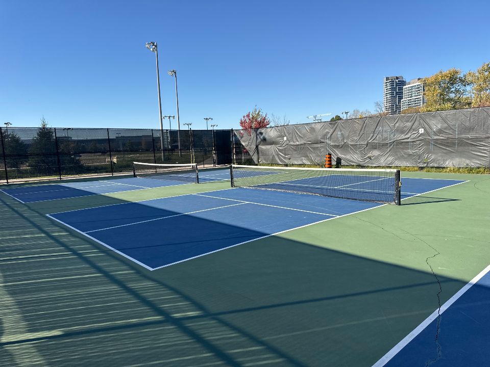 Outdoor Pickleball Court 1 at Milton Community Park
