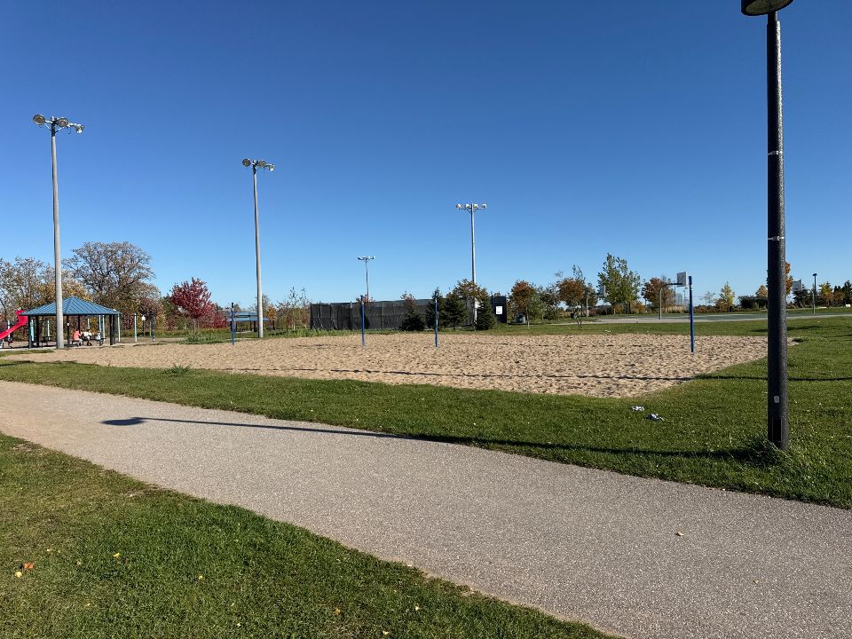 Volleyball Courts 1-6 at Milton Community Park