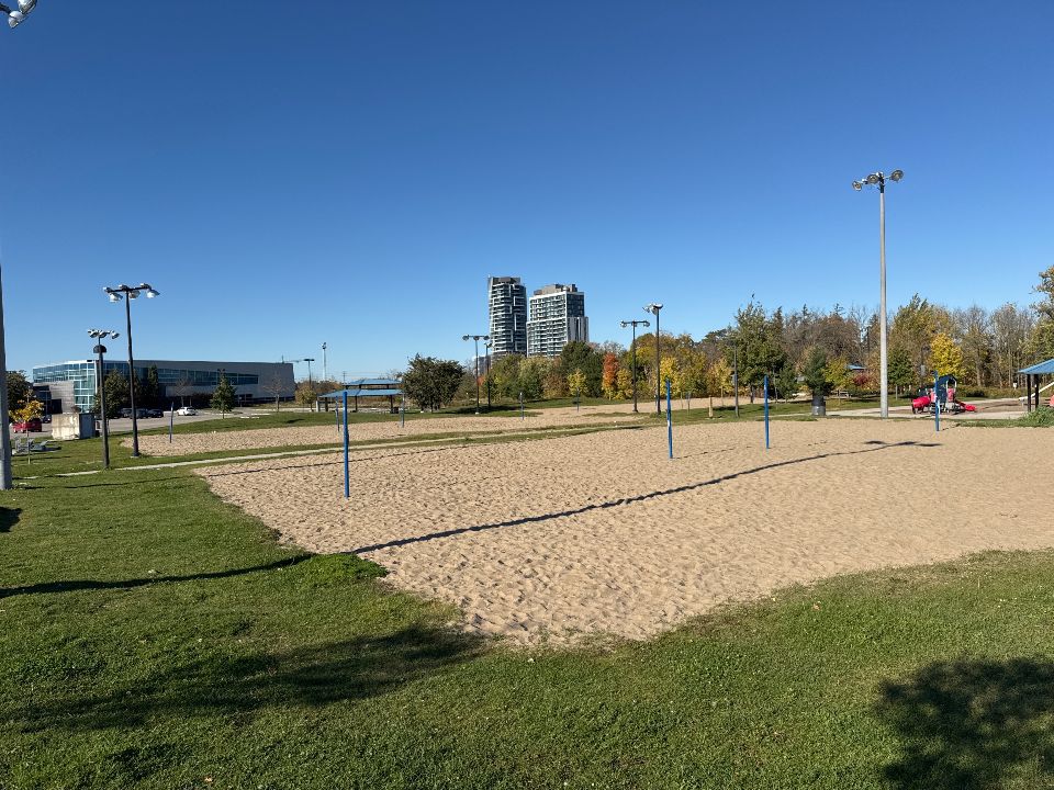Volleyball Courts 1-6 at Milton Community Park
