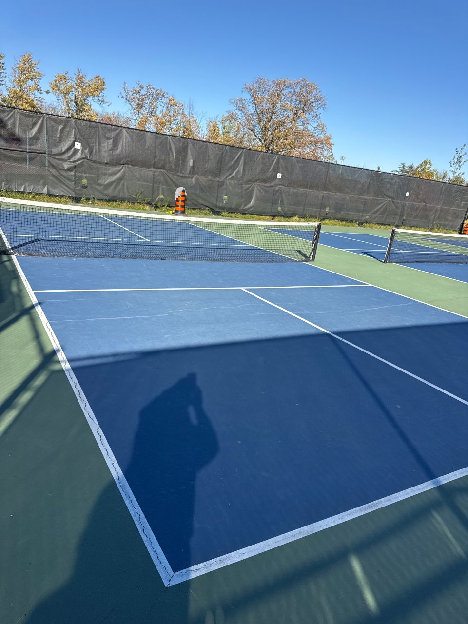 Outdoor Pickleball Court 1 at Milton Community Park